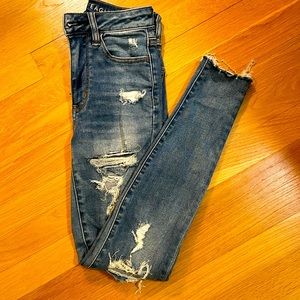 American Eagle high rise jeans